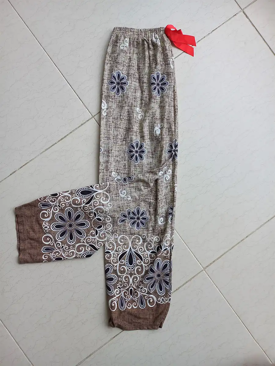 شلوار راحتی زنانه کد 15497 شلوار راحتی زنانه کد 15497