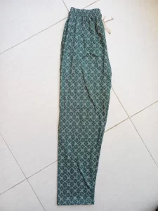 شلوار راحتی نخی زنانه کد 15506 1 شلوار راحتی نخی کد 15506