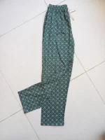 شلوار راحتی نخی زنانه کد 15506