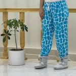 شلوار راحتی نخی زنانه کد ۱۵۵۱۹