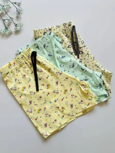 شورتک راحتی نخی زنانه